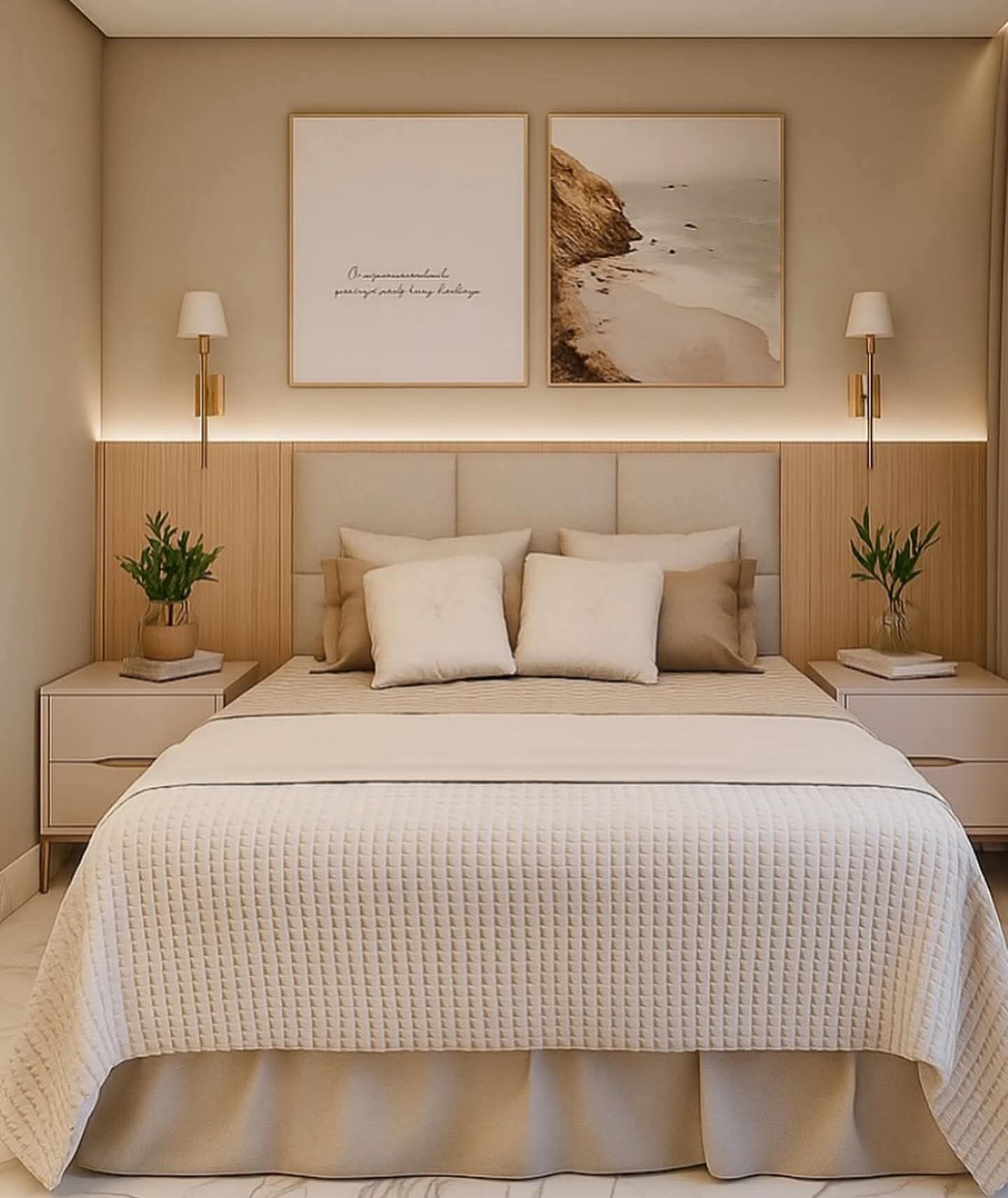 Cabeceira estofada premium sob medida