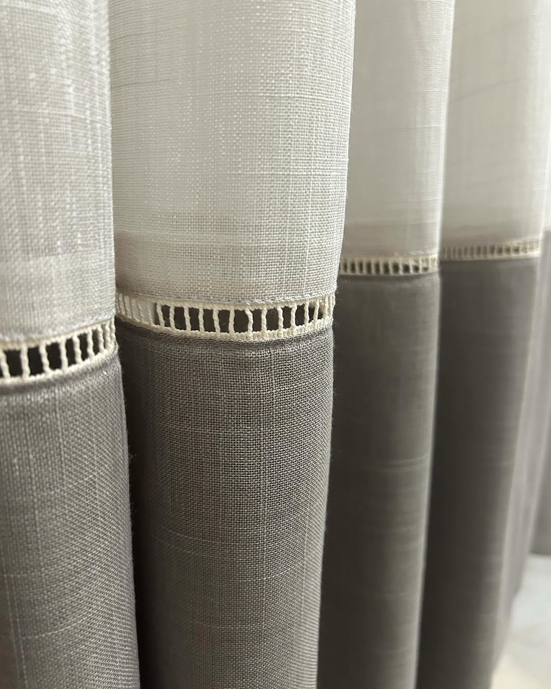 Detalhe prega wave artesanal